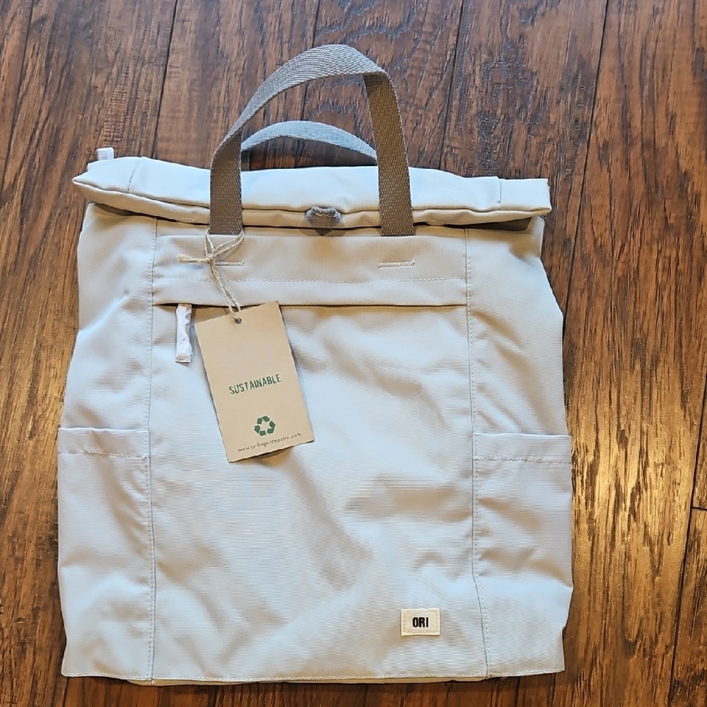 ORI FINCHLEY Roll-Top Backpack LARGE NWT